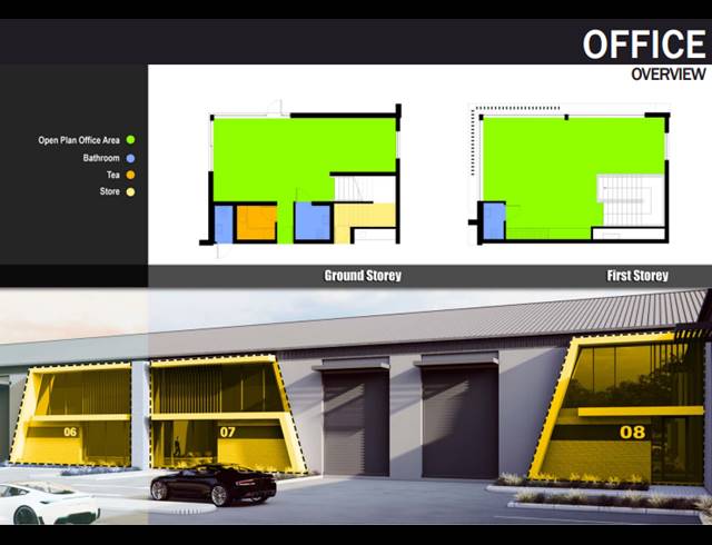 761M² WAREHOUSE TO LET IN STIKLAND INDUSTRIAL